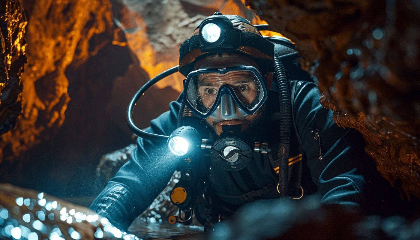 Extreme sports - Exploring the depths a beginners journey into cave diving